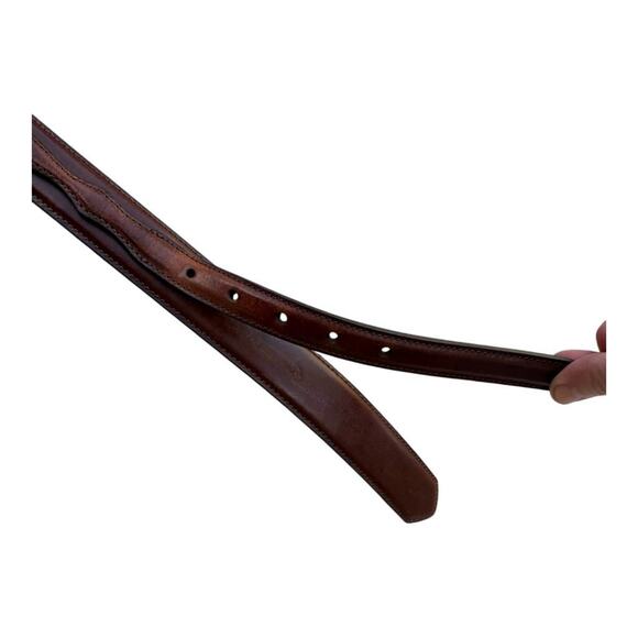 Nocona Top Hand Ranger Leather Belt Men size 42 - Picture 5 of 8